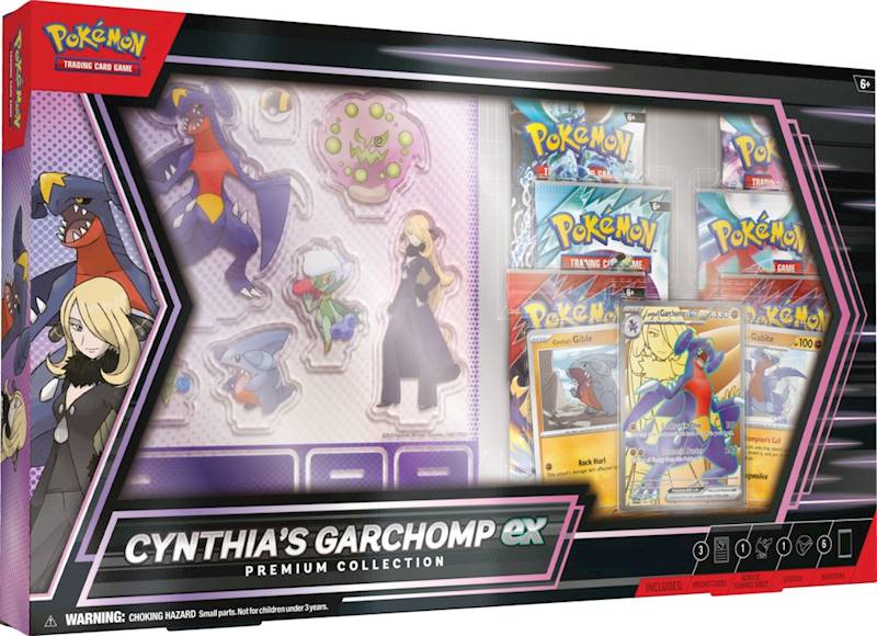 PTCG Cynthia's Garchomp EX Premium Collection
