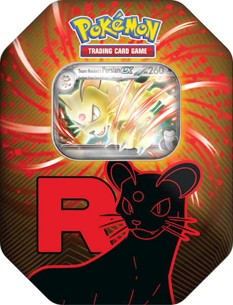 PTCG Team Rocket Tin Persian Bundle