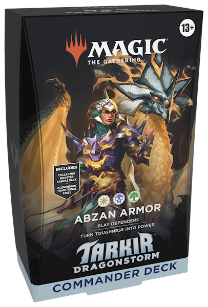 MtG Tarkir Dragonstorm Commander Abzan Armor