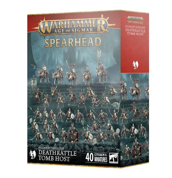 AoS Deathrattle Tomb Host Spearhead