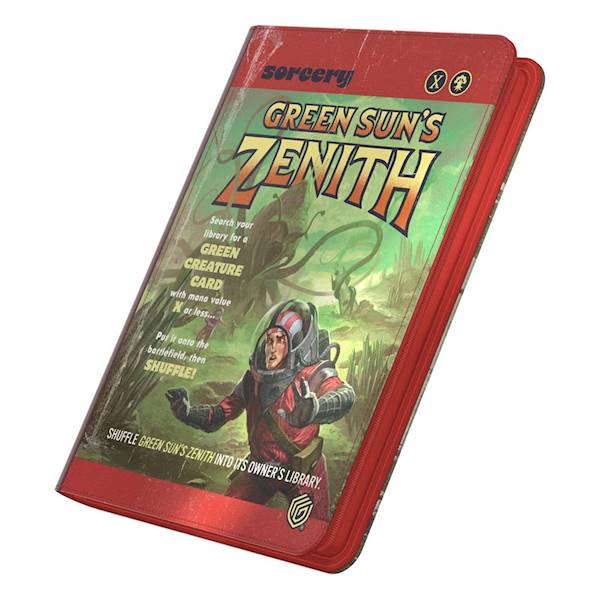 UG Zipfolio 360 Zenoskin MtG EoE Green Suns Zenith