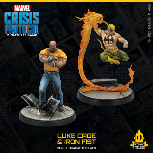 Marvel Crisis Protocol Luke Cage & Iron Fist