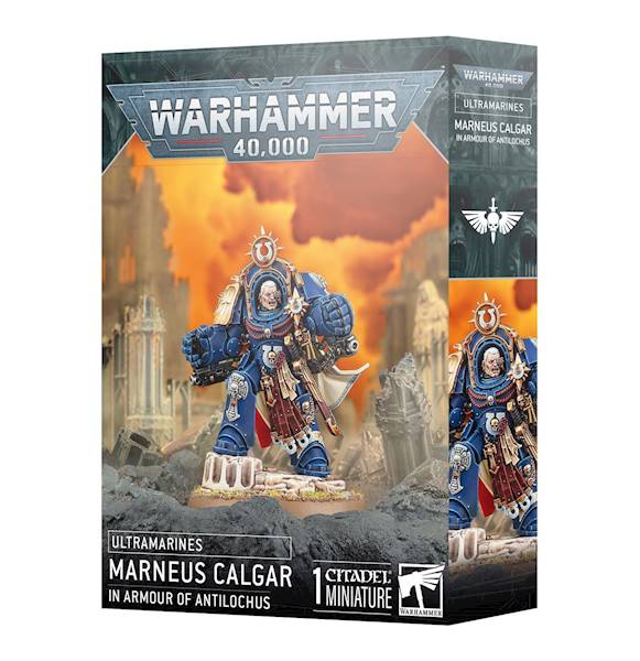 WH40K Space Marins Calgar in Armor of Antilochu
