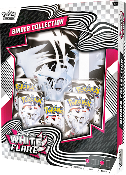 PTCG BBWF White Flare Binder Collection Reshiram