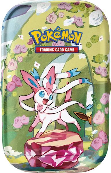 PTCG Prismatic Evolutions Mini Tin Sylveon