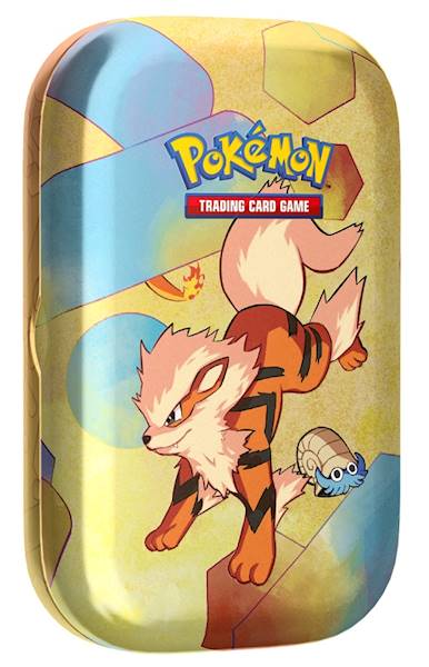 PTCG S&V 151 Mini Tin Arcanine Omanyte