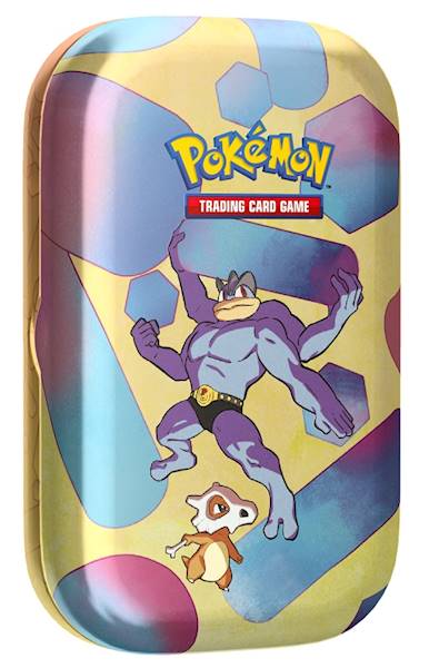 PTCG S&V 151 Mini Tin Machamp Cubone