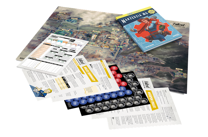 RPG Fallout Narzędzia Mistrza Gry