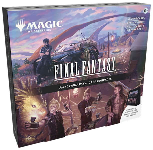 MtG Final Fantasy Scene Box camp comrades