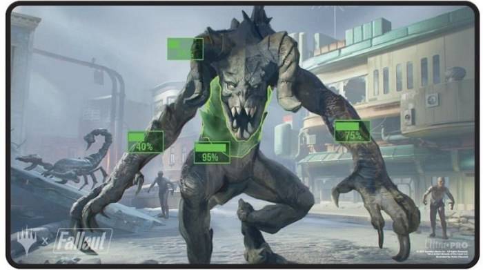 Mata UP Fallout V.A.T.S.