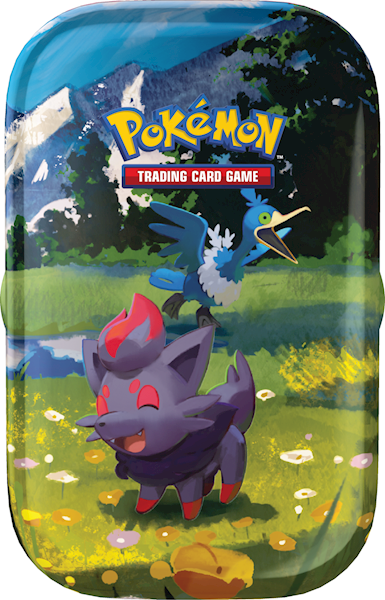 PTCG Ascended Heroes Mini Tin Zorua Cramorant