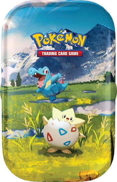 PTCG Ascended Heroes Mini Tin Togepi Totodile