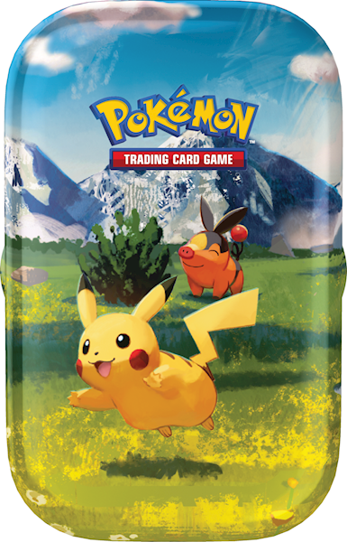PTCG Ascended Heroes Mini Tin Pikachu Tepig