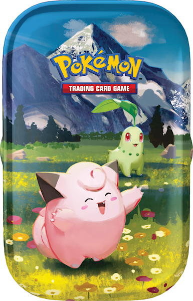PTCG Ascended Heroes Mini Tin Clefairy Chikorita