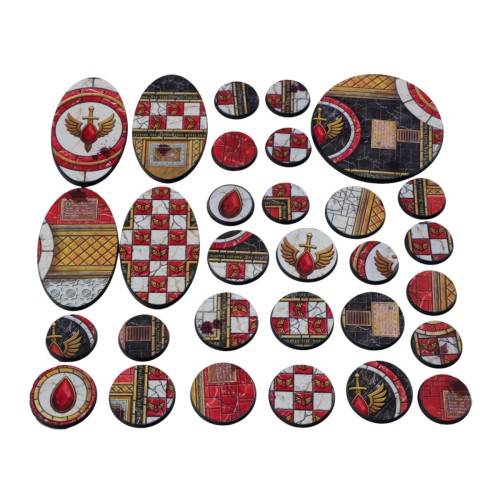 S&S Crimson Sanctuary Instabases 40mm 5 szt
