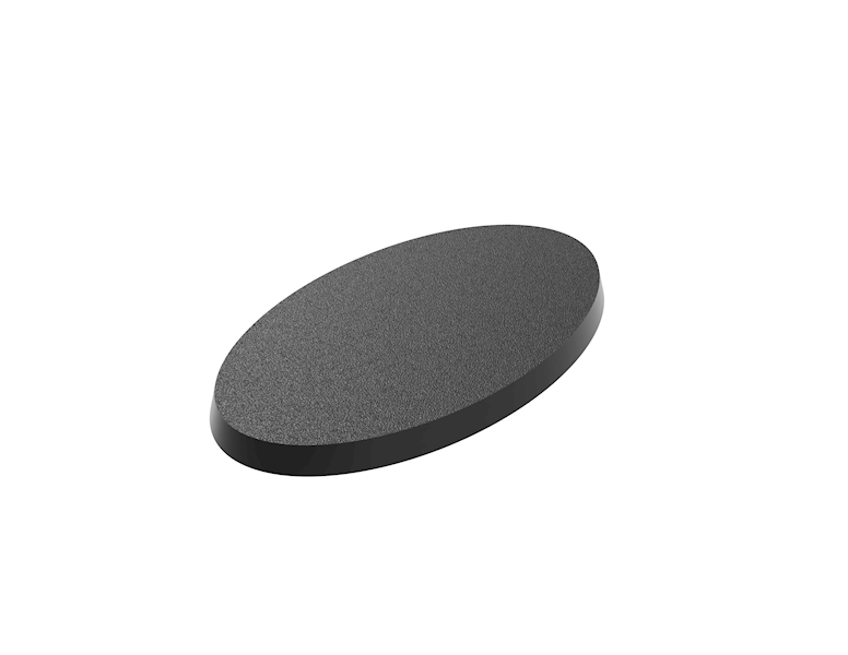 S&S Podstawki owalne 60x35mm z miejscem na magnes