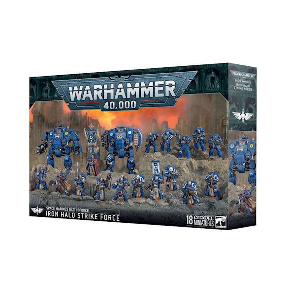 WH40K Space Marines Iron Halo Strike Force