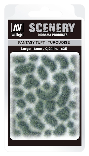 Vallejo Scenery - Fantasy Tuft - Turquois