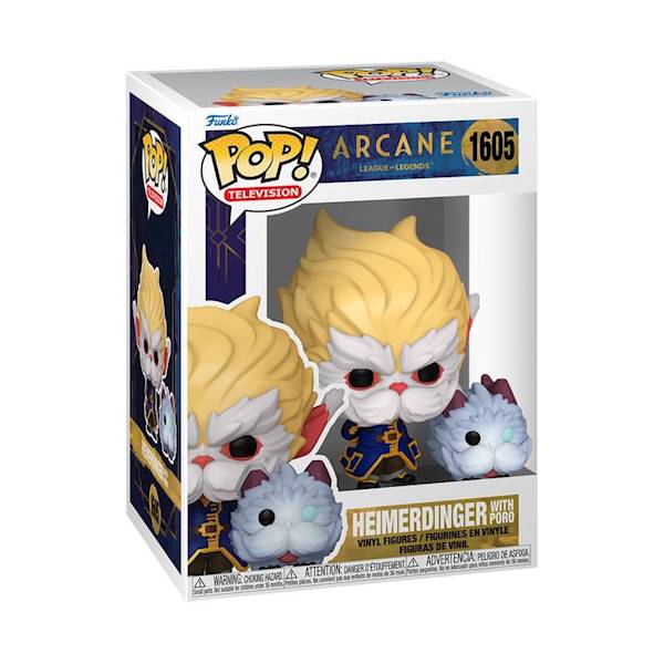 Funko POP! Arcane Heimerdinger w/ Poro 1605