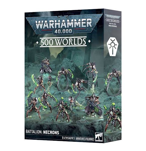 WH40K 500 Worlds Battalion Necrons