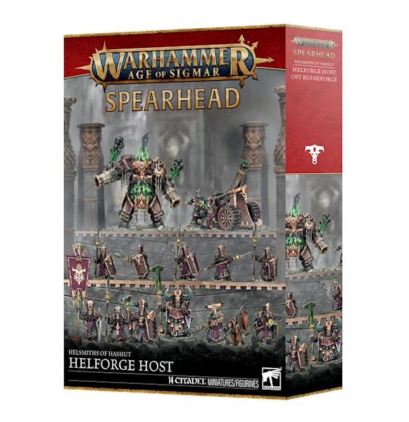 AOS Helsmiths of Hashut Spearhead: Helforge Host