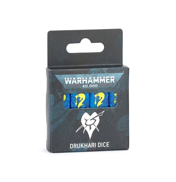 WH40K Drukhari Dice Set