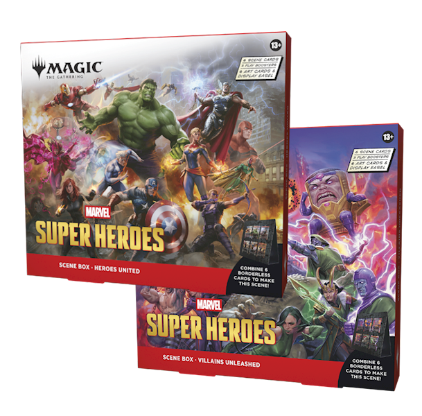 MtG Marvel Super Heroes Scene Box Zestaw Dwóch
