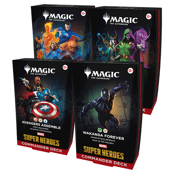 MtG Marvel Super Heroes Commander Deck Zestaw 4