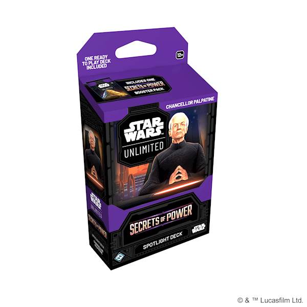 SW Unlimited Secret of  Power Spotlight Palpatine
