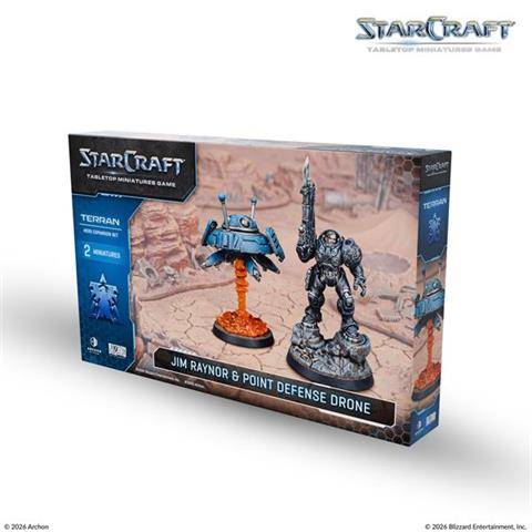 StarCraft® Terran Jim Raynor & Point Defense Drone