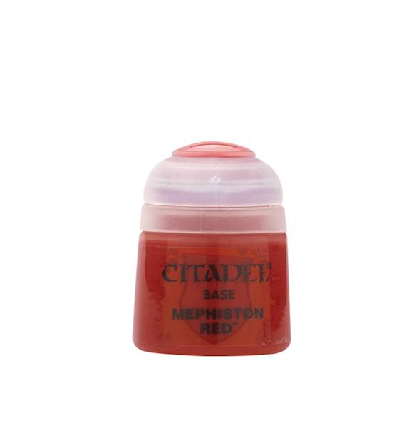 Farba Warhammer Base Mephiston Red 12ml