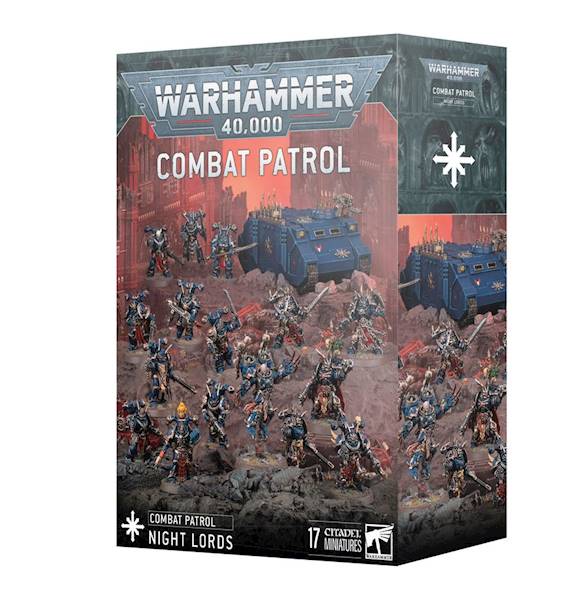 Wh40K Chaos Space Marins Combat Patrol Night Lords