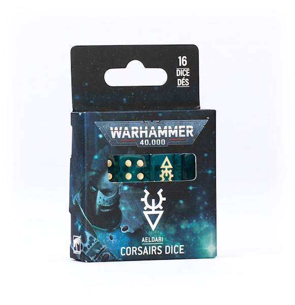 WH40K Aeldari Corsairs Dice Set