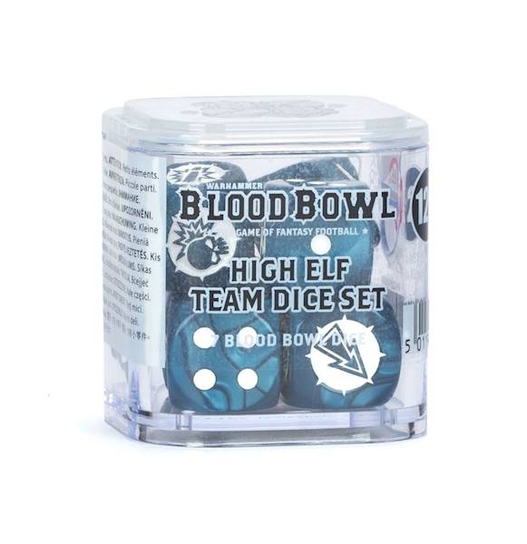Blood Bowl High Elf Dice Set
