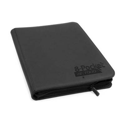 UG Album 16-pocket Zipfolio Xenoskin Black