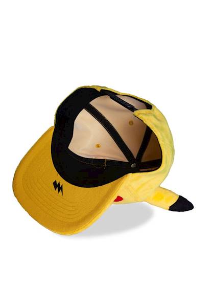 Czapka Pokemon Plush Snapback Happy Pikachu