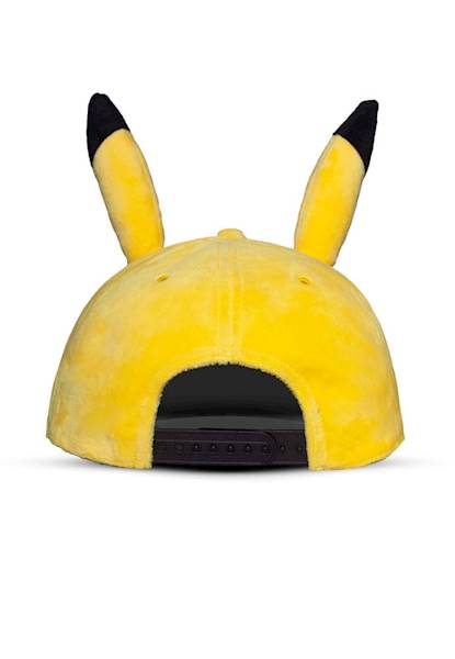Czapka Pokemon Plush Snapback Happy Pikachu