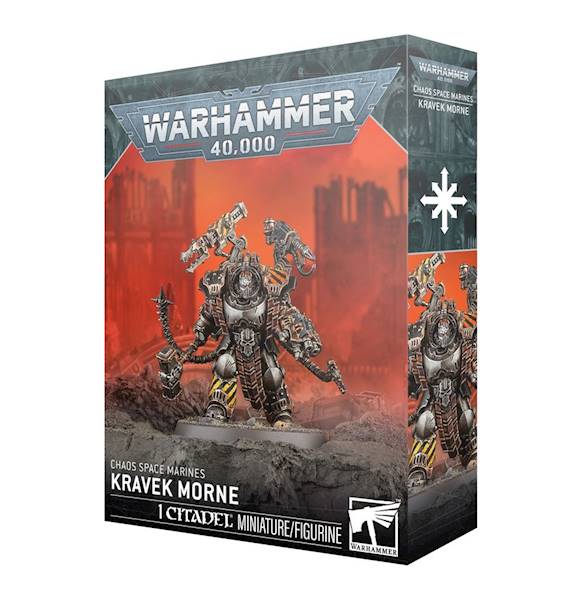 WH40K Chaos Space Marines Kravek Morne