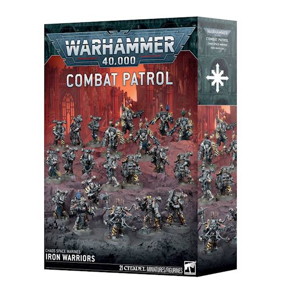 WH40K Chaos SM Combat Patrol Iron Warriors