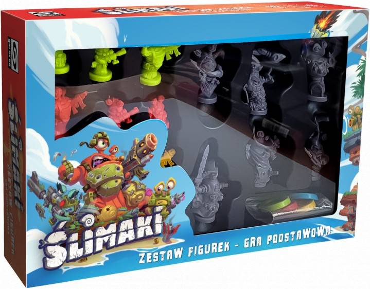 Ślimaki Zestaw Figurek do Gry Podstawowej