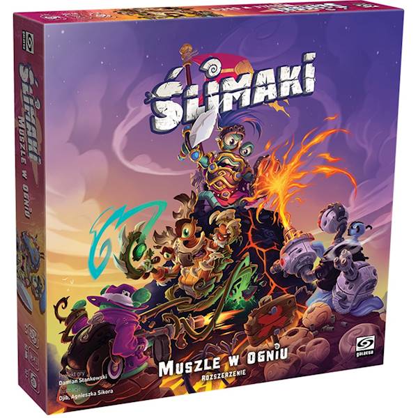 Ślimaki Muszle w Ogniu