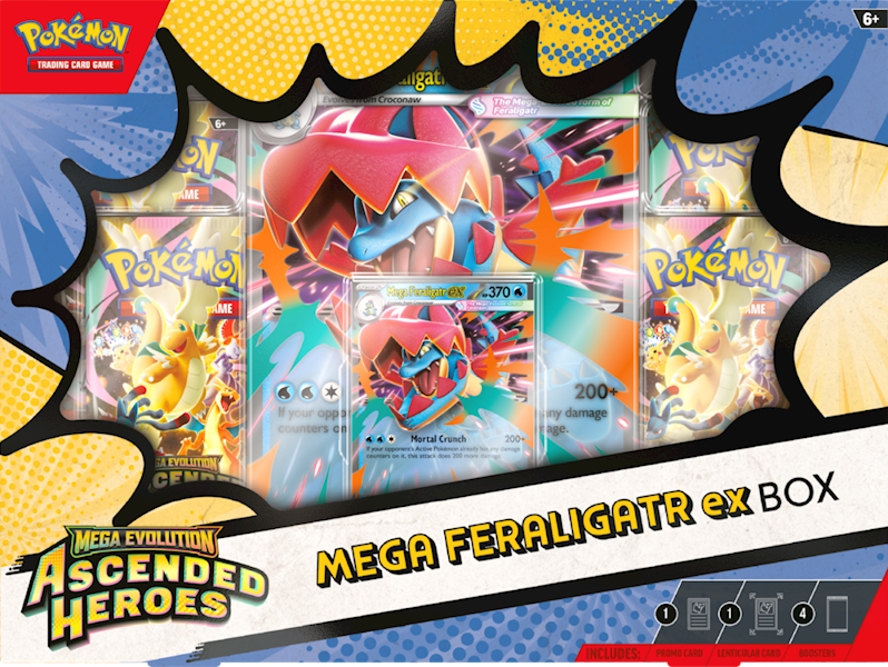 PTCG Ascended Heroes Mega Feraligatr ex Box