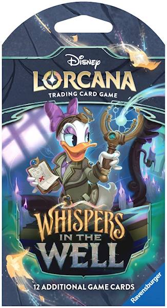 Lorcana TCG Whispers in the Well Sleeved Booster