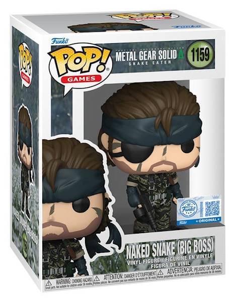 Funko POP! Metal Gear Solid Naked Snake (Big Boss)