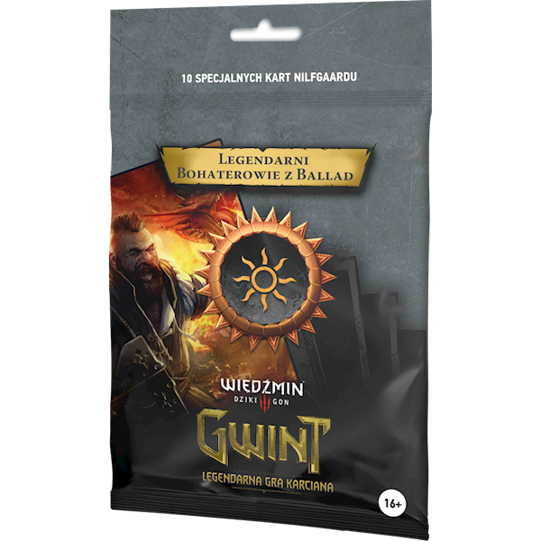 Gwint Legendarni Bohaterowie z Ballad - Nilfgaard