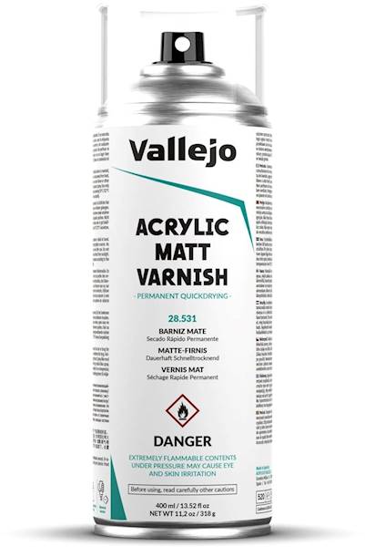 Vallejo Acrylic Matt Varnish Spray