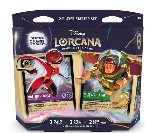 Lorcana TCG Zestaw Startowy dla 2 Graczy