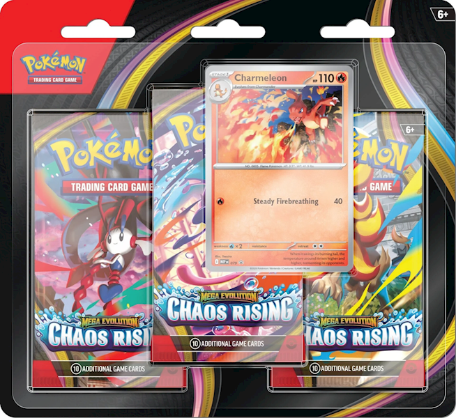 PTCG Mega EvolutionChaos Rising Blister Charmeleon