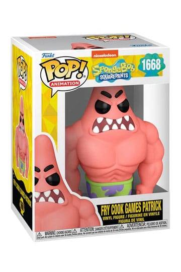 Funko POP! SpongeBob Fry Cook Games Patrick 1668