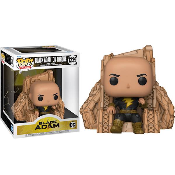 Funko POP! Deluxe DC Black Adam on Throne 1239